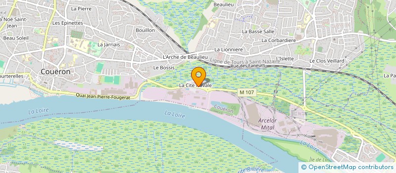 localisation de l'entreprise SCI P.C.E.M. à COUERON