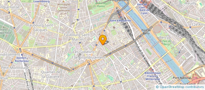 localisation de l'entreprise SCI P.C.J.M.  SAINT-MAURICE