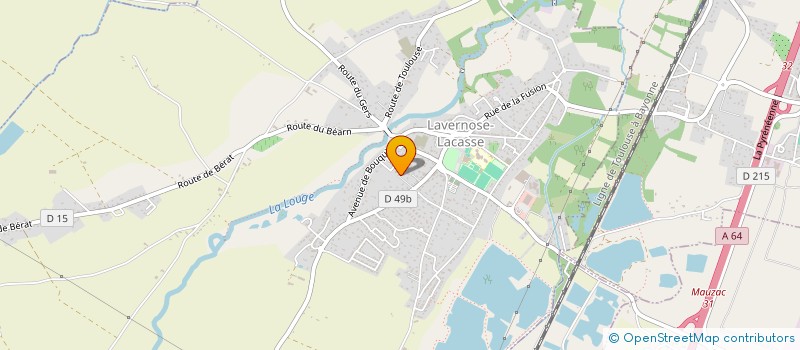 localisation de l'entreprise SCI P.C.M.P.  LAVERNOSE-LACASSE