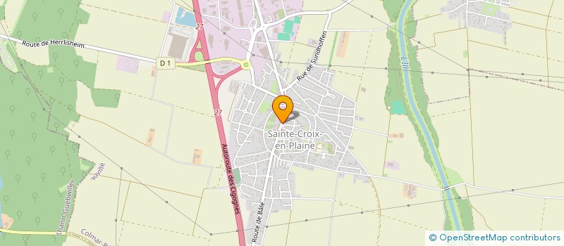 localisation de l'entreprise SCI P.C.R. 85  SAINTE-CROIX-EN-PLAINE