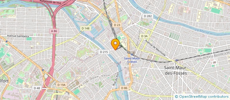 localisation de l'entreprise SCI P.C.T à SAINT-MAUR-DES-FOSSES