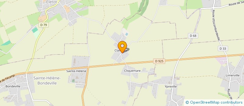 localisation de l'entreprise SCI P DE CAUX  SAINTE-HELENE-BONDEVILLE