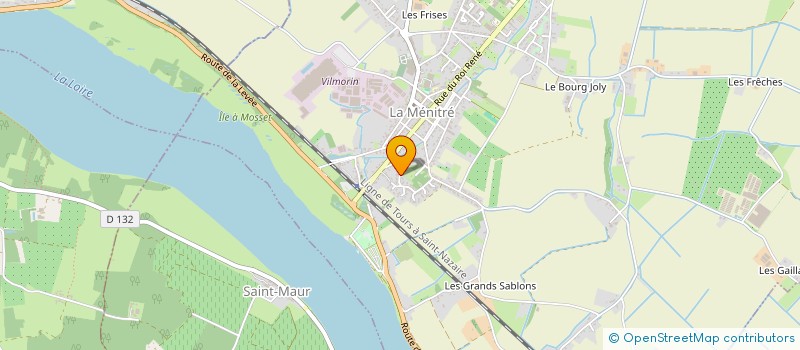 localisation de l'entreprise SCI P.E.L  LA MENITRE