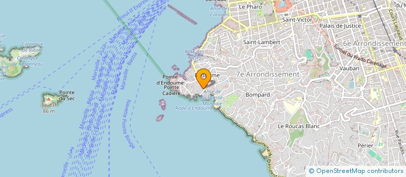 localisation de l'entreprise SCI P.E.L.L.P. à MARSEILLE