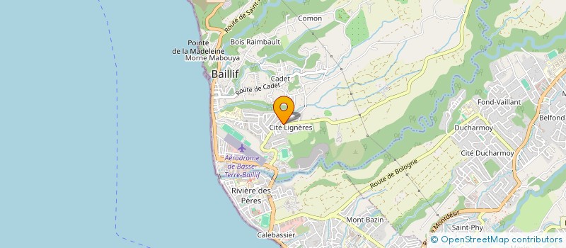 localisation de l'entreprise SCI P & E LES ACACIAS à BAILLIF