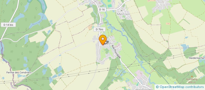 localisation de l'entreprise SCI P.E.M  SEPPOIS-LE-HAUT