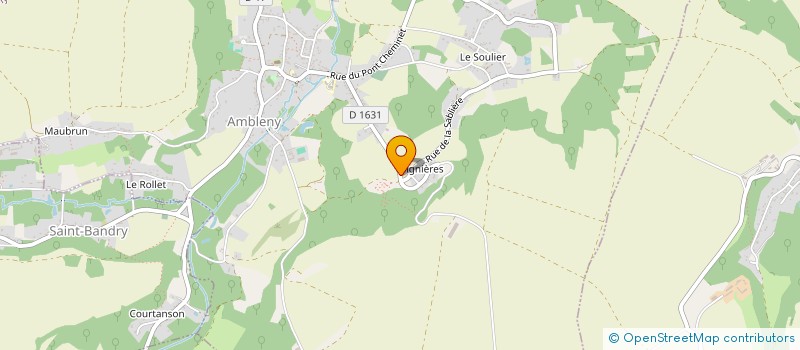 localisation de l'entreprise SCI P ET G IMMO à AMBLENY