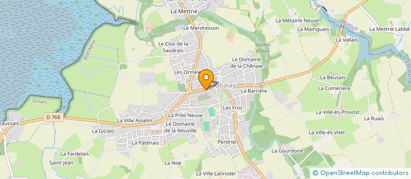 localisation de l'entreprise SCI P.F.L.P  BEAUSSAIS-SUR-MER