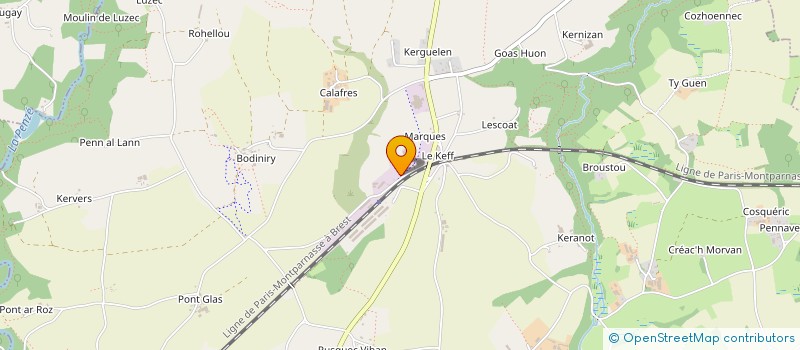 localisation de l'entreprise SCI P G 1  GUICLAN