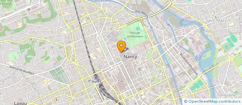 localisation de l'entreprise SCI P G 3  NANCY