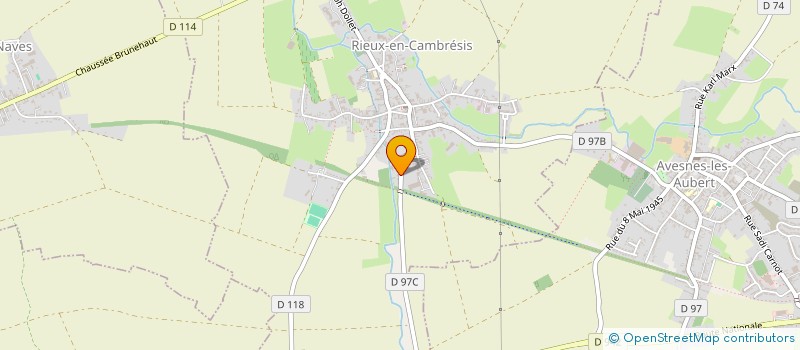 localisation de l'entreprise SCI P.G.IMMOBILIER  RIEUX-EN-CAMBRESIS