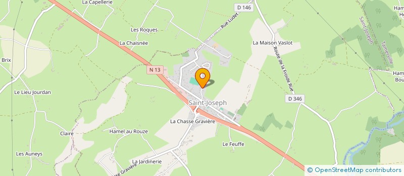 localisation de l'entreprise SCI P.G.L LA CROIX PIGNOT  SAINT-JOSEPH