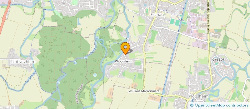 localisation de l'entreprise SCI P.G. LIBERTY  ESCHAU