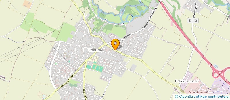 localisation de l'entreprise SCI P.G.N  CHAURAY