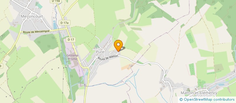 localisation de l'entreprise SCI P.H.08  PURE