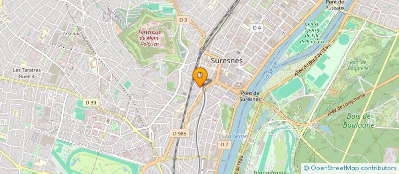 localisation de l'entreprise SCI P H LOGNES à SURESNES