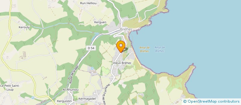 localisation de l'entreprise SCI P.H.S.  TREVENEUC