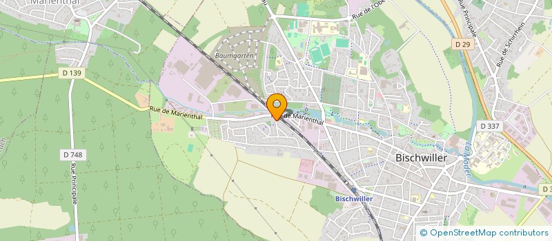 localisation de l'entreprise SCI P.I.M  GRIES