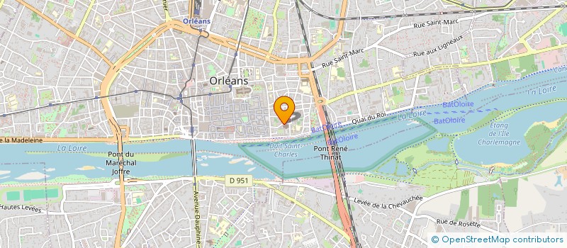 localisation de l'entreprise SCI P.I.P. à ORLEANS