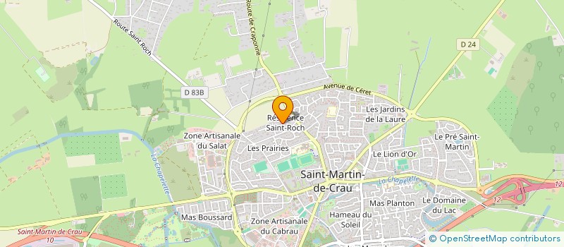 localisation de l'entreprise SCI P.I.T. à SAINT-MARTIN-DE-CRAU