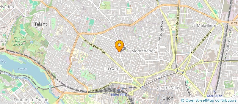 localisation de l'entreprise SCI P.I.T.C. à DIJON