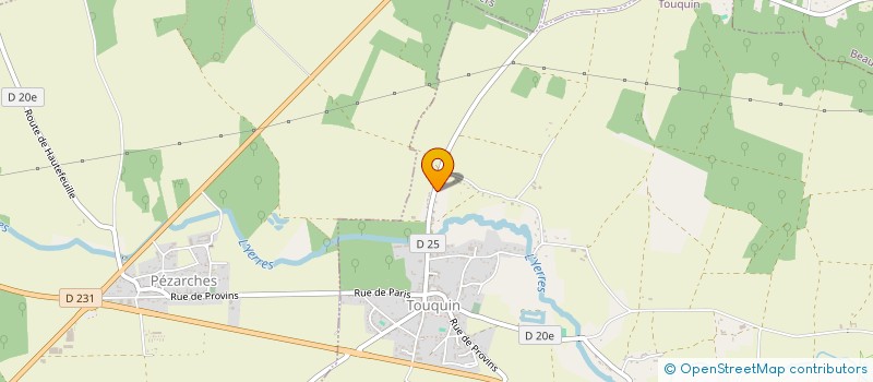 localisation de l'entreprise SCI P J C  TOUQUIN