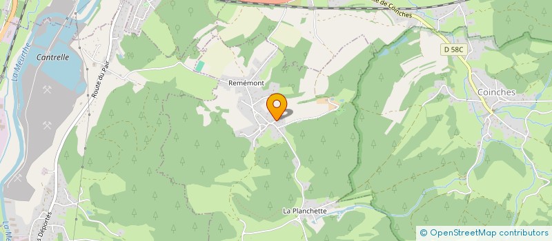 localisation de l'entreprise SCI P.JITOCHA  ENTRE-DEUX-EAUX