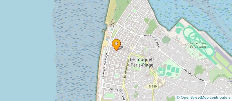 localisation de l'entreprise SCI P.L à LE TOUQUET-PARIS-PLAGE