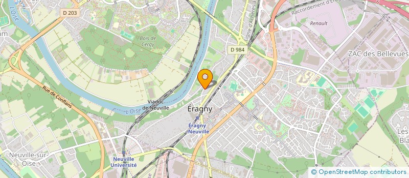 localisation de l'entreprise SCI P.L.A. INVESTISSEMENTS  ERAGNY