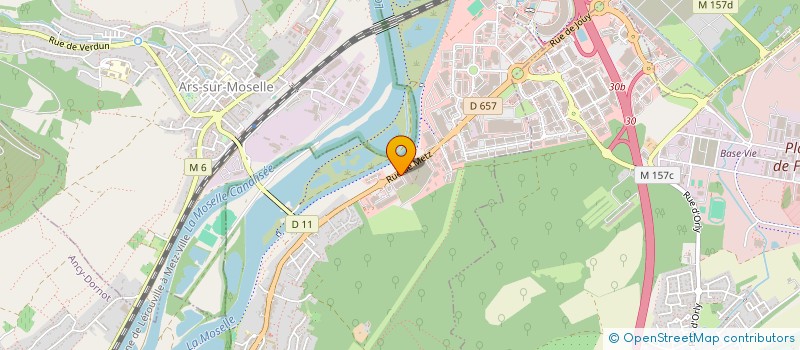 localisation de l'entreprise SCI P.L.G.  JOUY-AUX-ARCHES