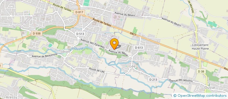 localisation de l'entreprise SCI P L M  LEE