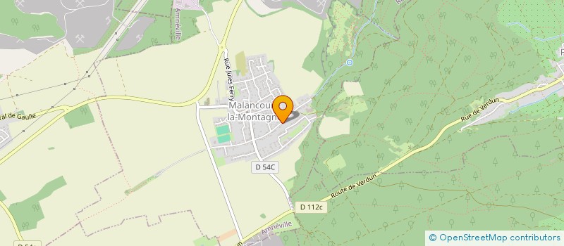 localisation de l'entreprise SCI P.L.S  AMNEVILLE