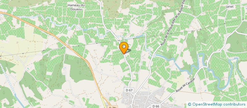 localisation de l'entreprise SCI P.L.T.S  LAMBESC