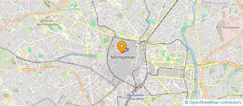 localisation de l'entreprise SCI P.M à MONTPELLIER