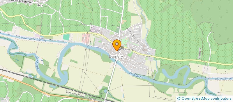 localisation de l'entreprise SCI P.M.C  VERDELOT