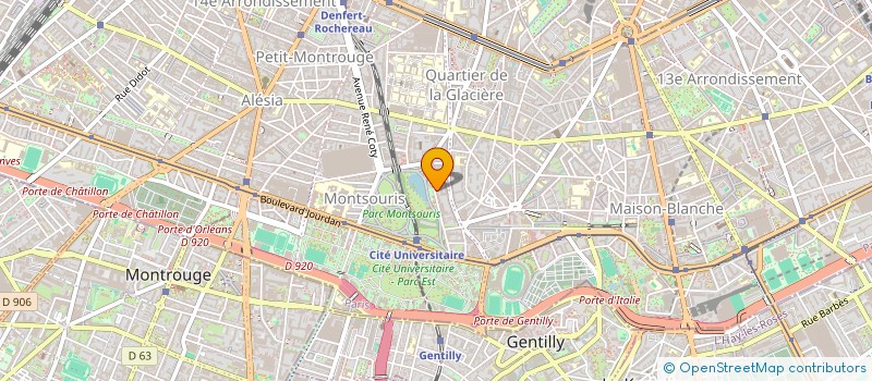 localisation de l'entreprise SCI P. & M. DELEVAL  PARIS