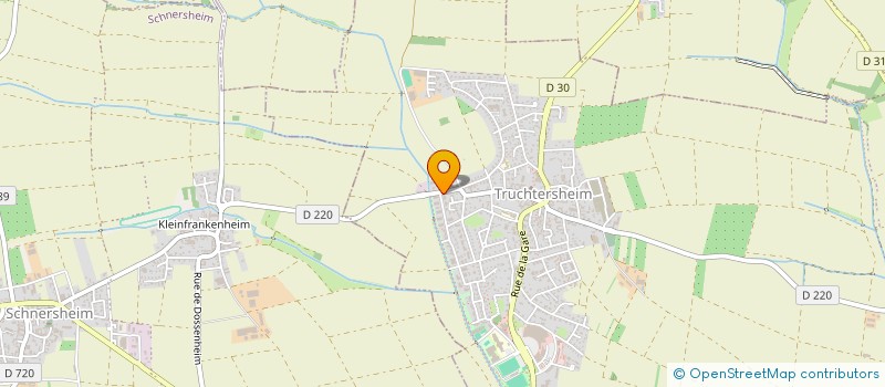 localisation de l'entreprise SCI P.M.K  TRUCHTERSHEIM