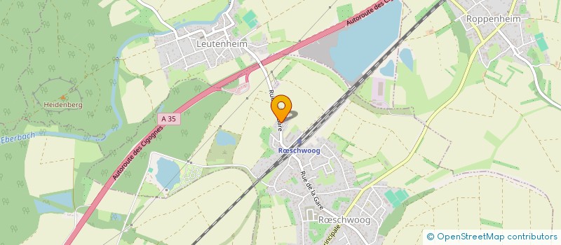 localisation de l'entreprise SCI P.M.L.  RSCHWOOG