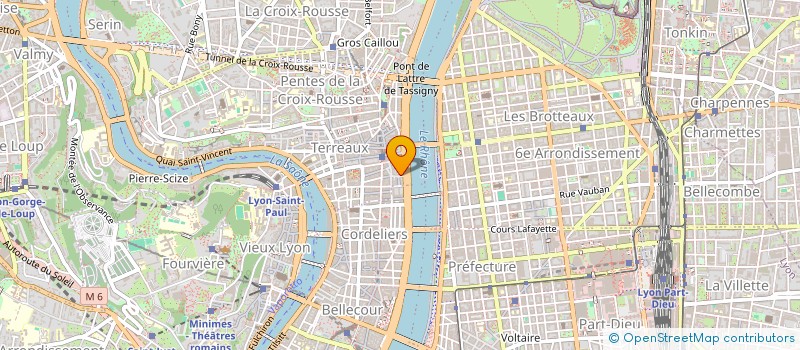 localisation de l'entreprise SCI P.M.P.M à LYON