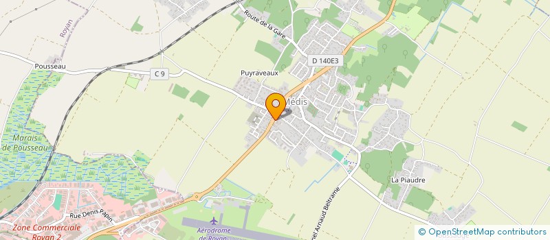 localisation de l'entreprise SCI P.M.S  MEDIS