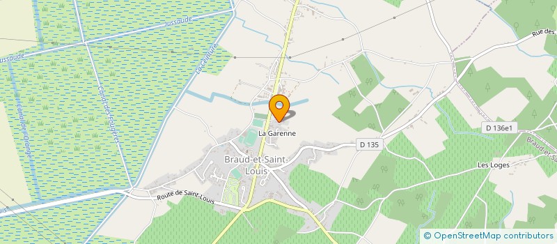 localisation de l'entreprise SCI P M S A  ETAULIERS