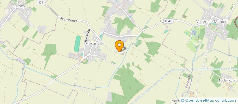 localisation de l'entreprise SCI P & P  FLEXANVILLE