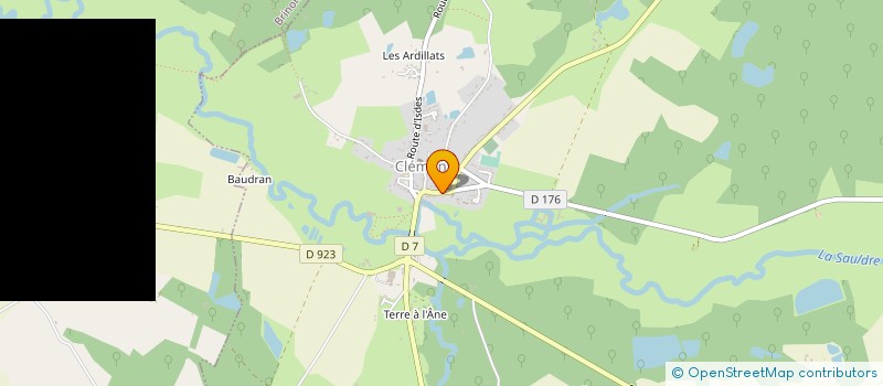 localisation de l'entreprise SCI P.P.A.L.  CLEMONT