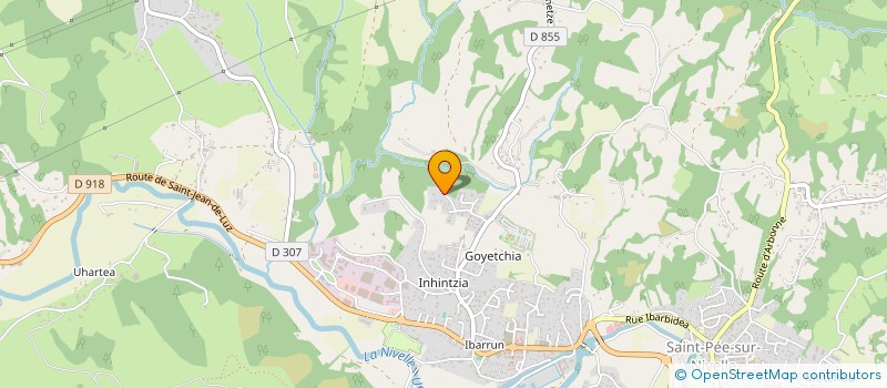 localisation de l'entreprise SCI P.P.I.M.M. à SAINT-PEE-SUR-NIVELLE