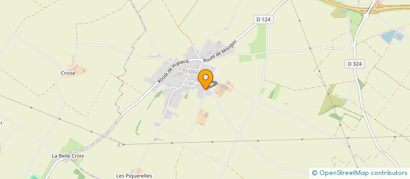 localisation de l'entreprise SCI P P VITRAY  BEAUSSAIS-VITRE