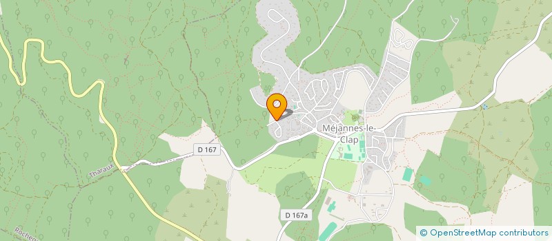 localisation de l'entreprise SCI P.R.D.  MEJANNES-LE-CLAP