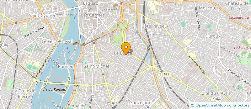 localisation de l'entreprise SCI P.S.B à TOULOUSE