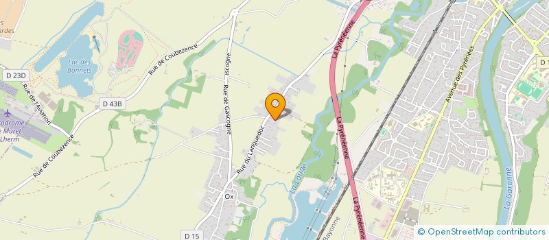 localisation de l'entreprise SCI P.S.G IMMO  MURET