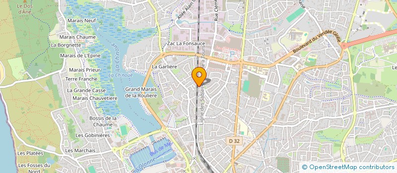 localisation de l'entreprise SCI P S G L à LES SABLES D'OLONNE