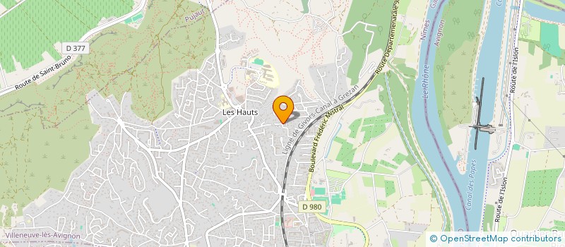localisation de l'entreprise SCI P S K à VILLENEUVE-LES-AVIGNON